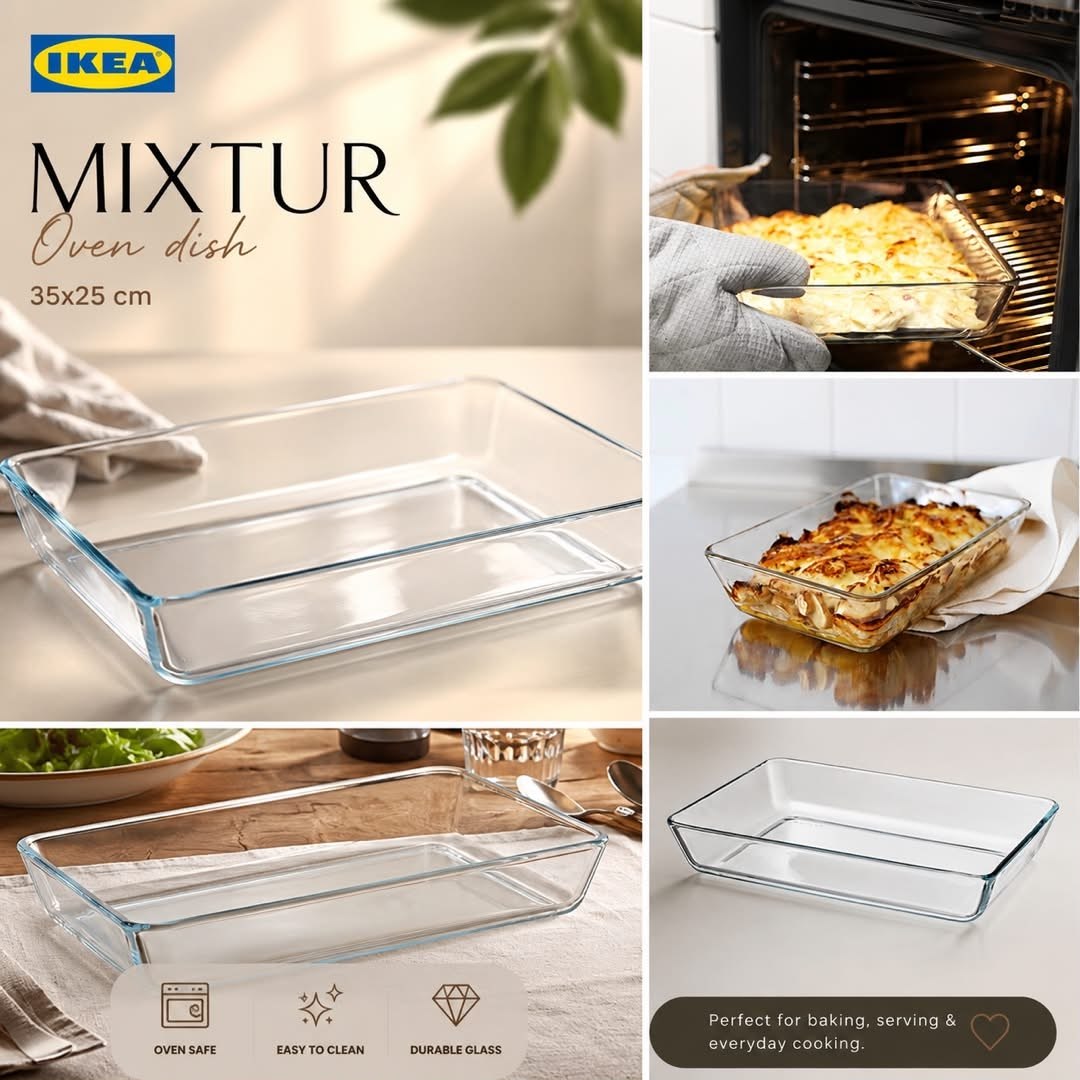 تابه پیرکس 25×35 میکسچر IKEA